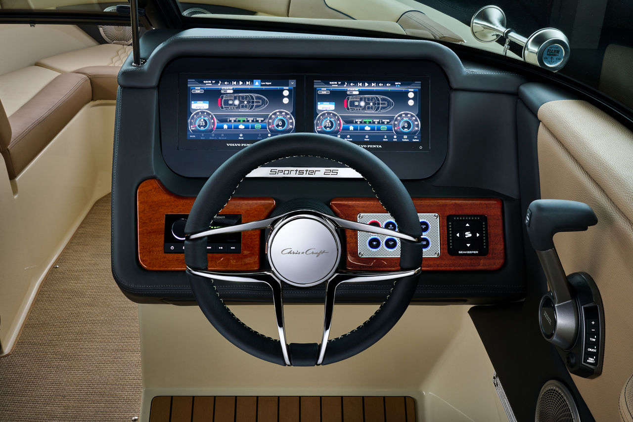 Helm with Custom User Interface