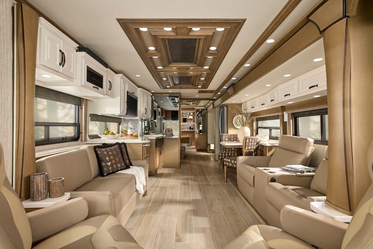 2026 Dutch Star Interior Front to Back View