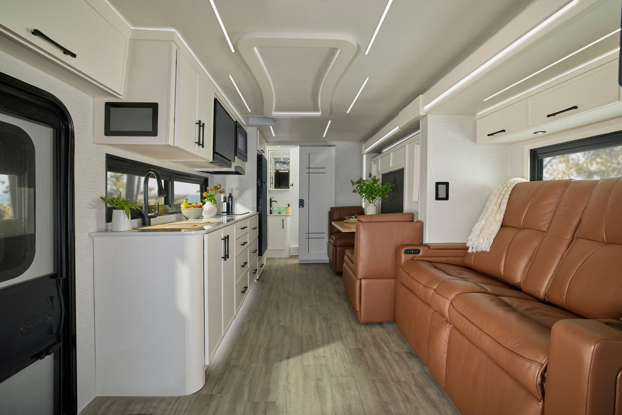 2026 Freedom Aire Interior Front to Back View