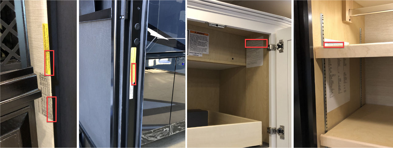 VIN Locations - Freightliner Cascadia - Interior