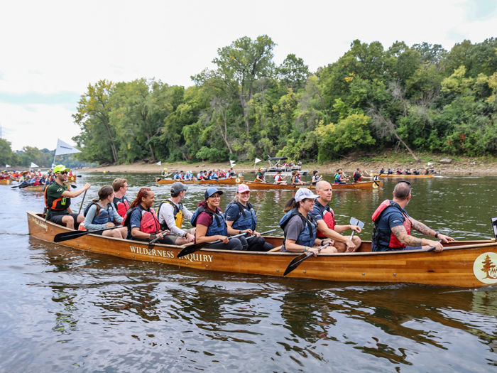 Wilderness Inquiry Canoe Team