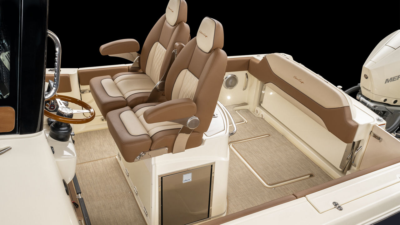 Catalina 31 with back seats folded