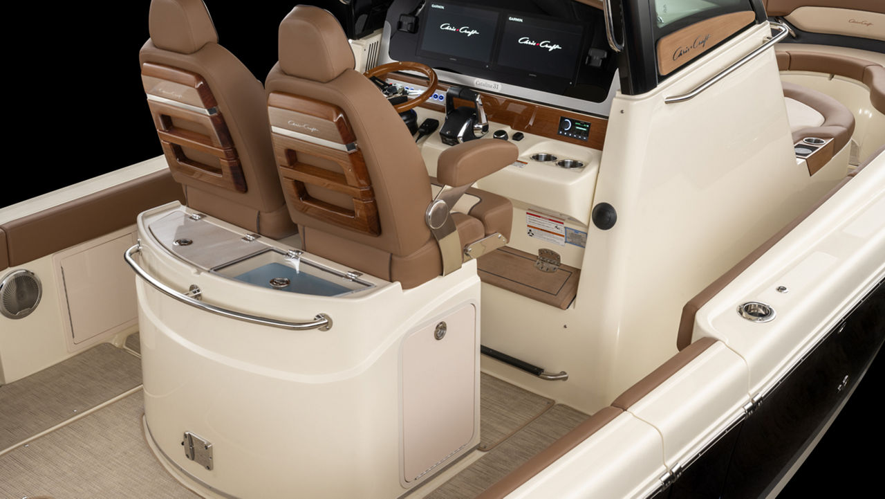 Catalina 31 Dual Captain Chairs