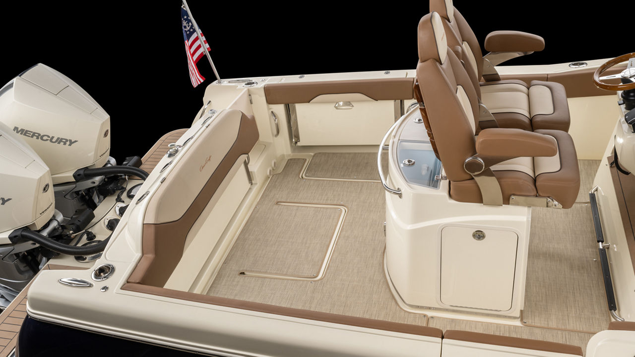 Catalina 31 Deck with Mercury Engine