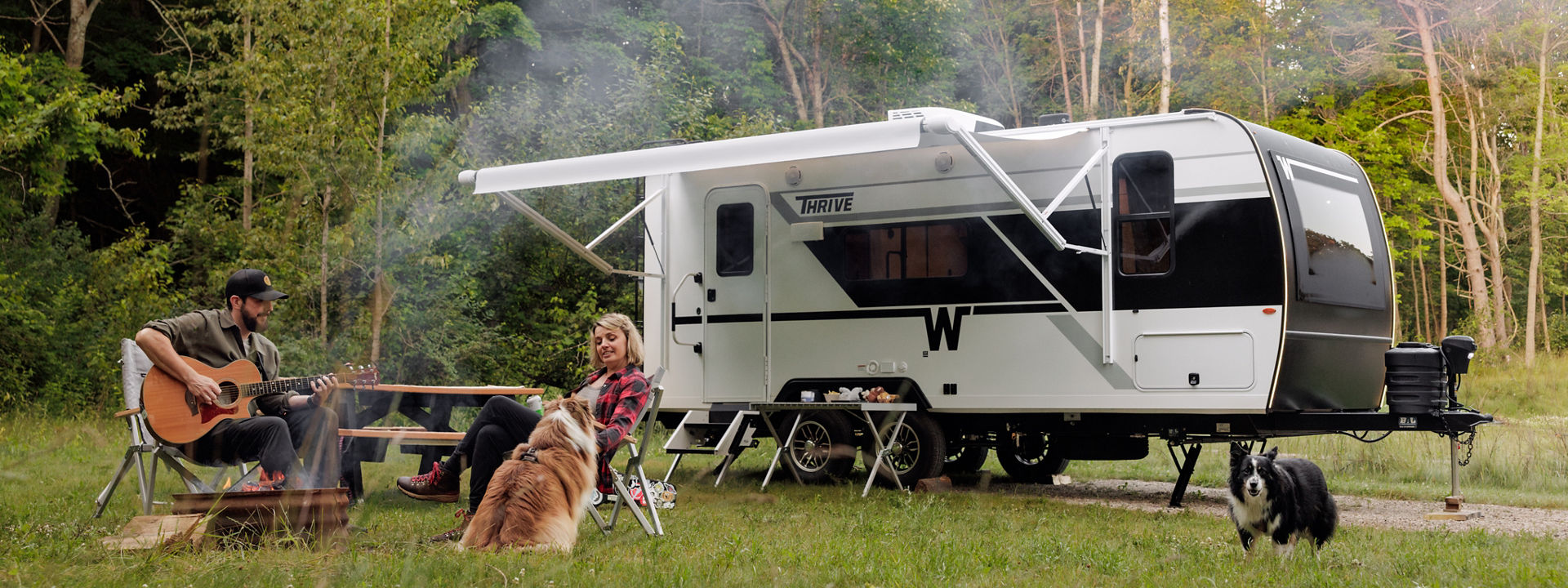Thrive RV bonfire