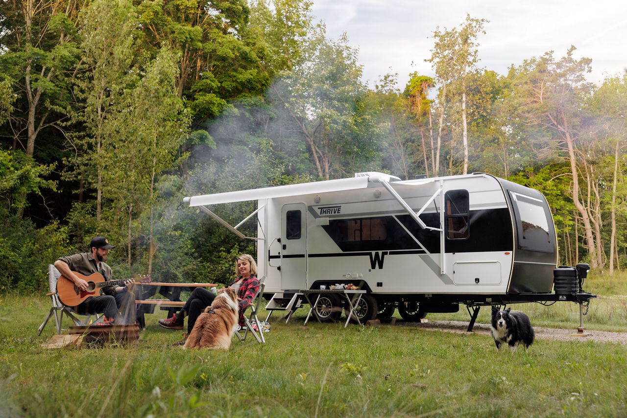 Thrive RV bonfire