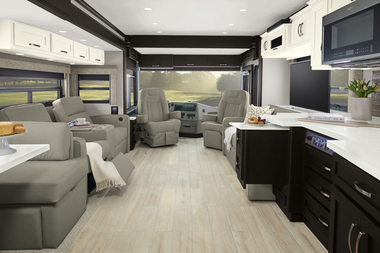2026 Northern Star Interior Back to Front View