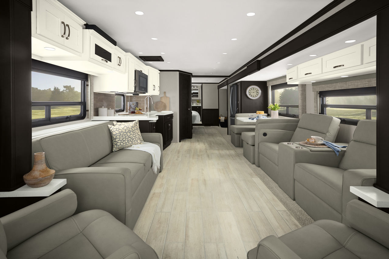 2026 Northern Star Interior Front to Back View