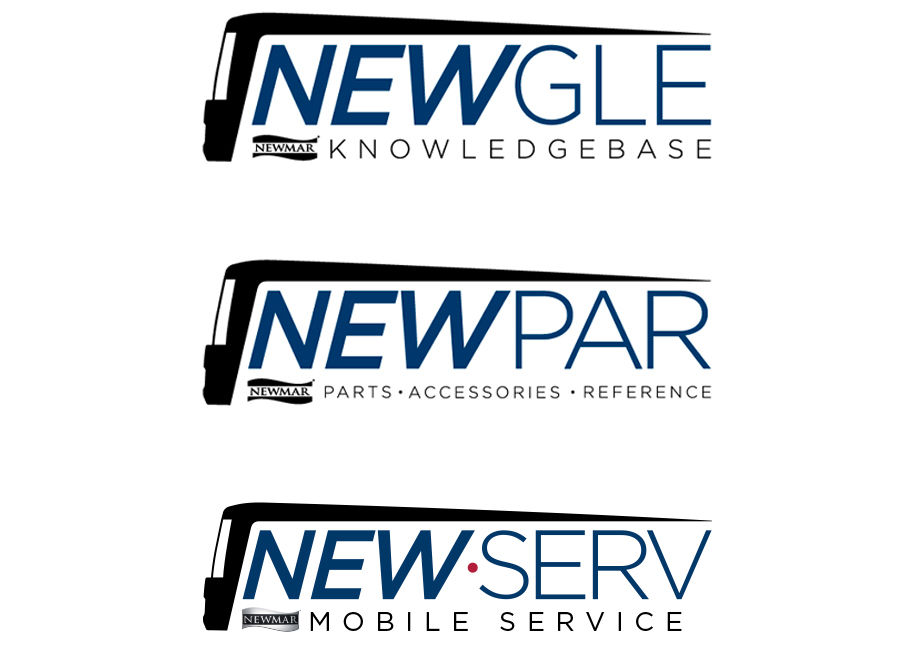 Newgle-Newpar-NewServ logos