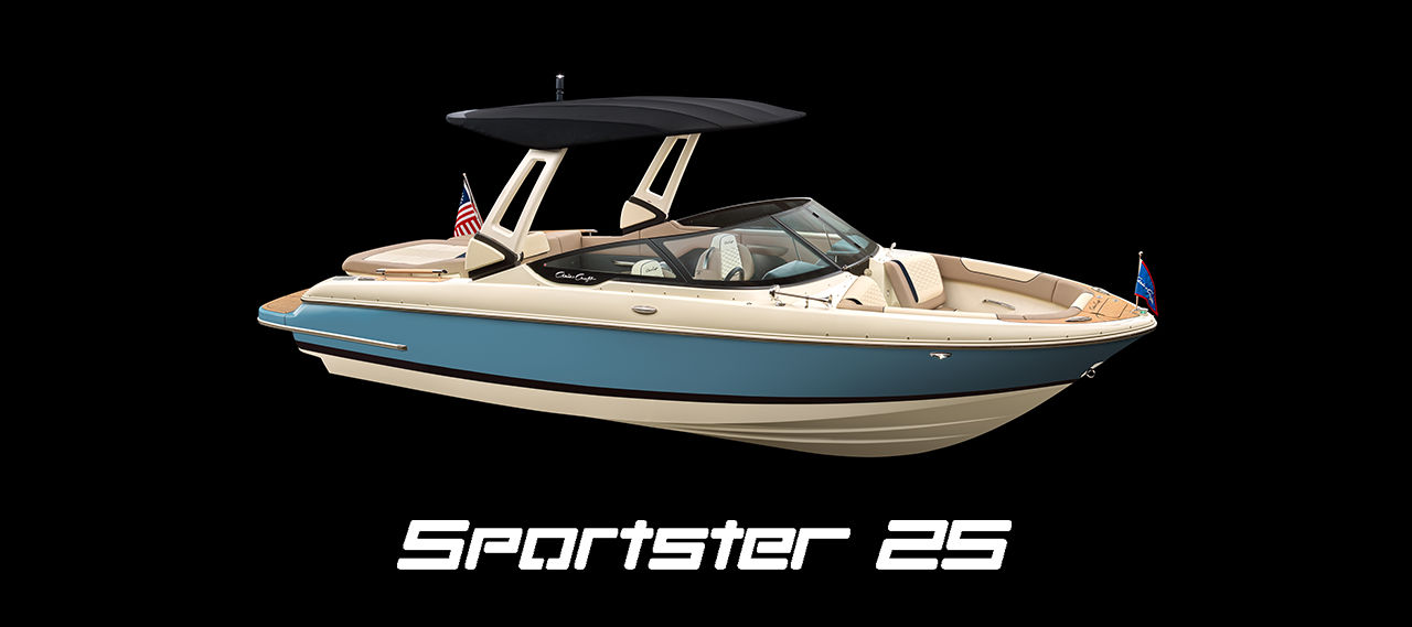 The Sportster 25 boat