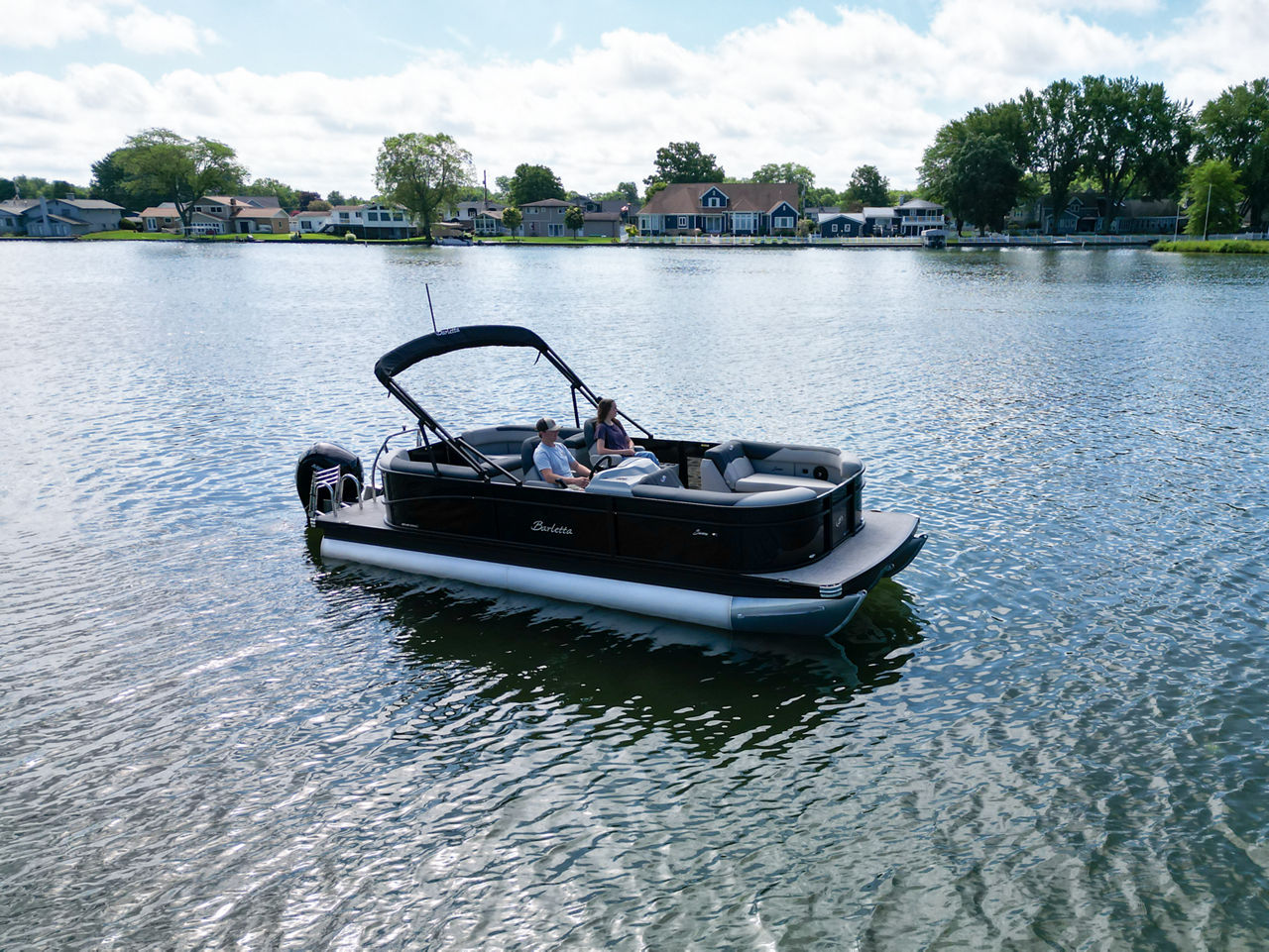 Barletta Sanza on the lake