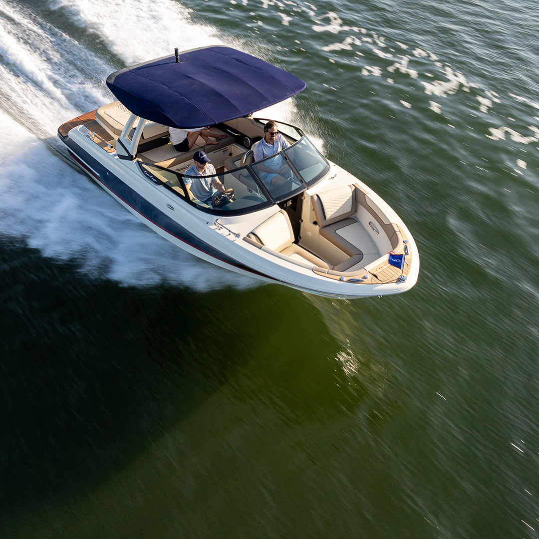 Sportster 25 on the water