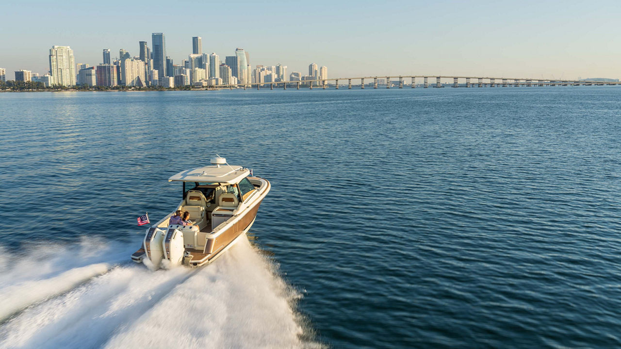 Boat on the water