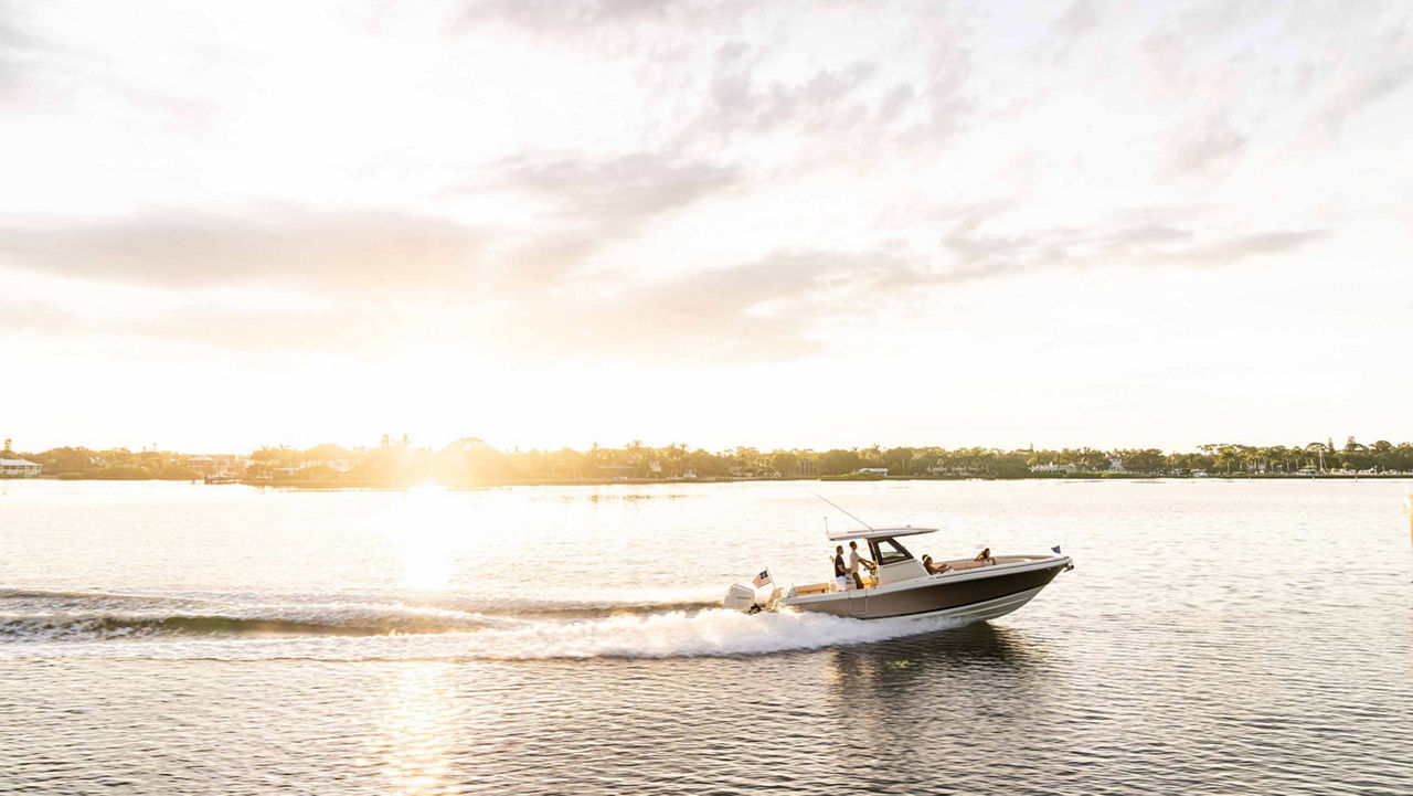 Boat on the water