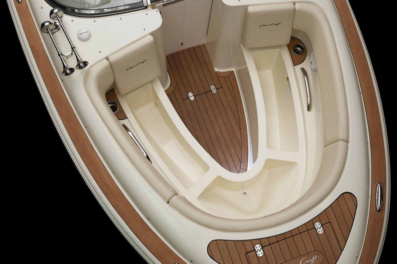 inside of a boat